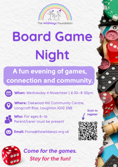 Board Games Night Poster