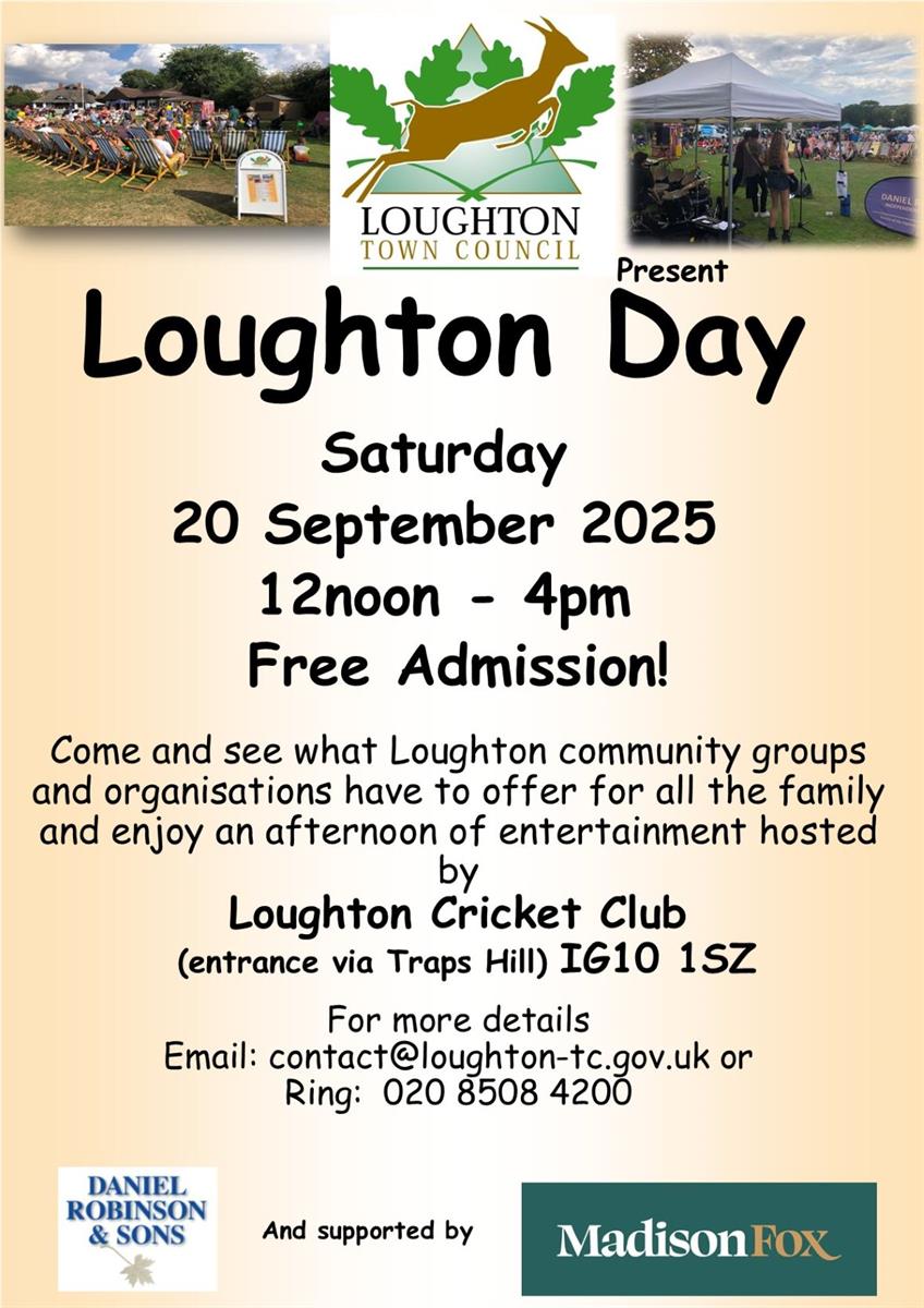 Loughton Day 2025 Poster