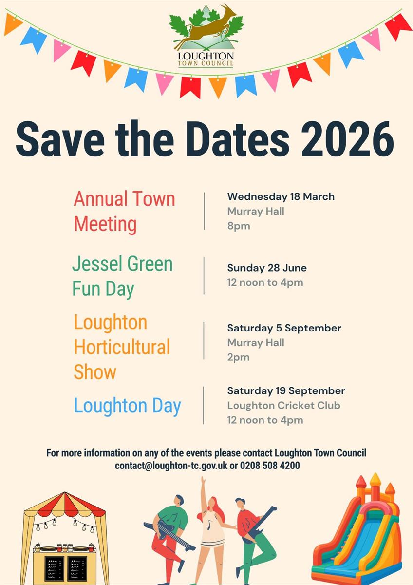 Save the Dates 2026 Poster