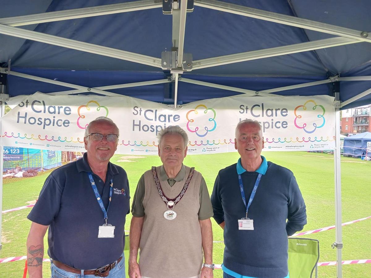 Loughton Day 2025 - St Clare Hospice Tent