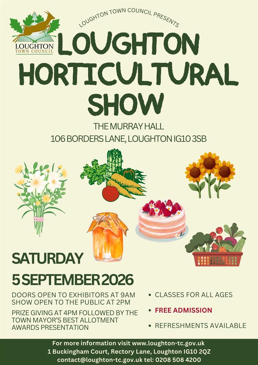 LTC Horticultural Show Poster 