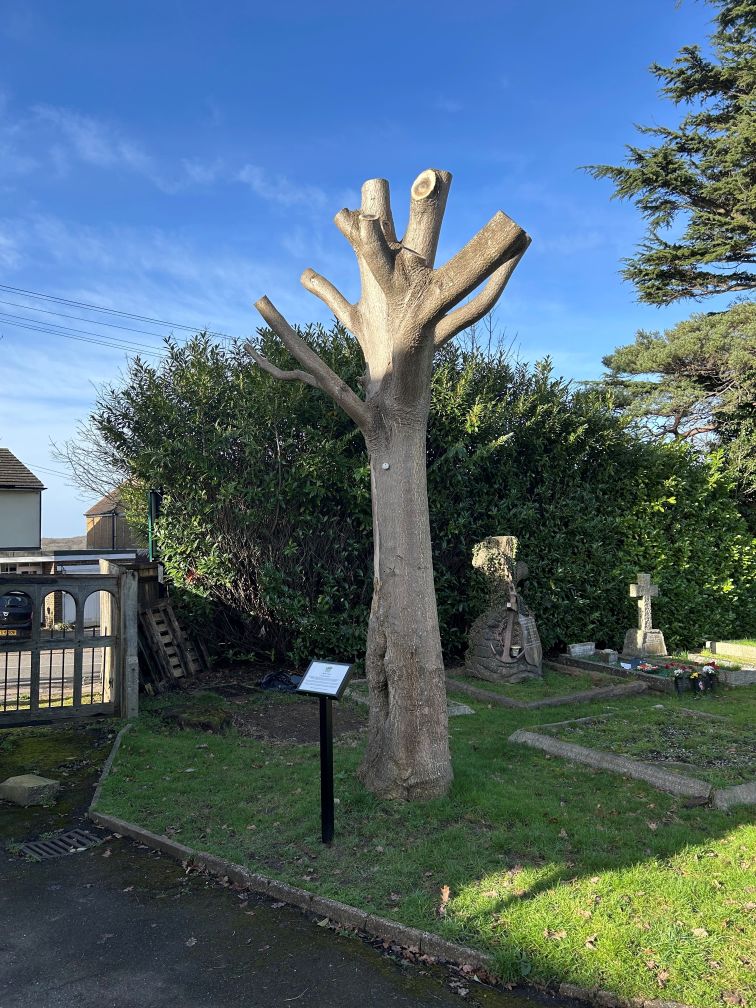 Tree of Grief at Loughton Cemetery